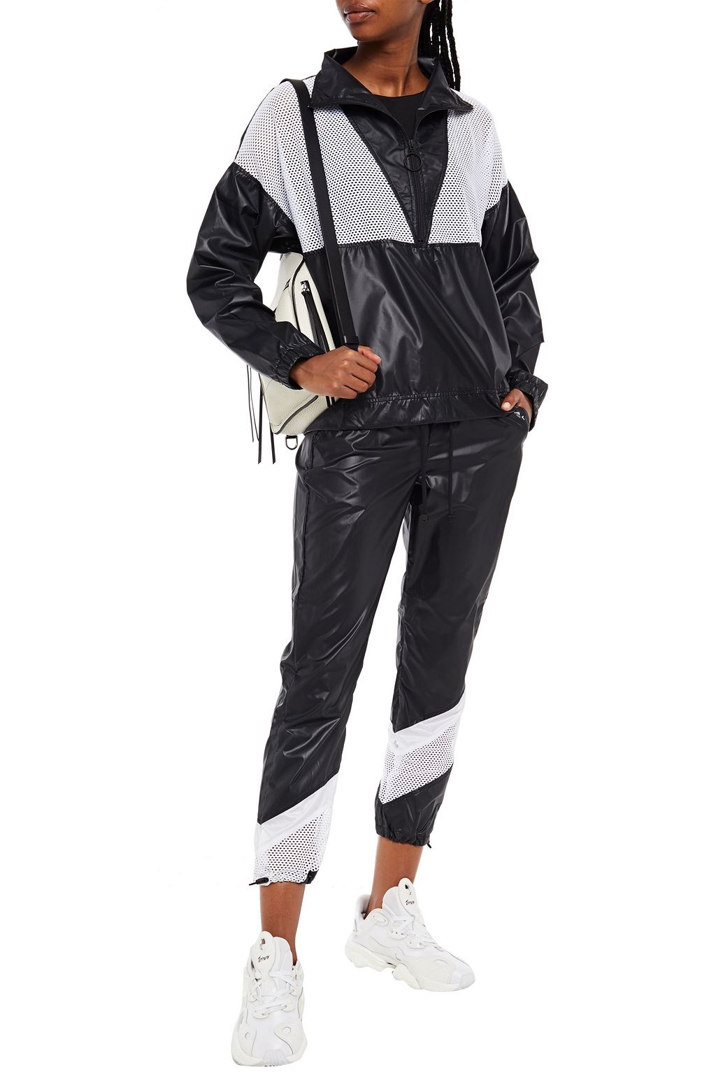 KORAL Nova Vento paneled shell and stretch-mesh jacket
