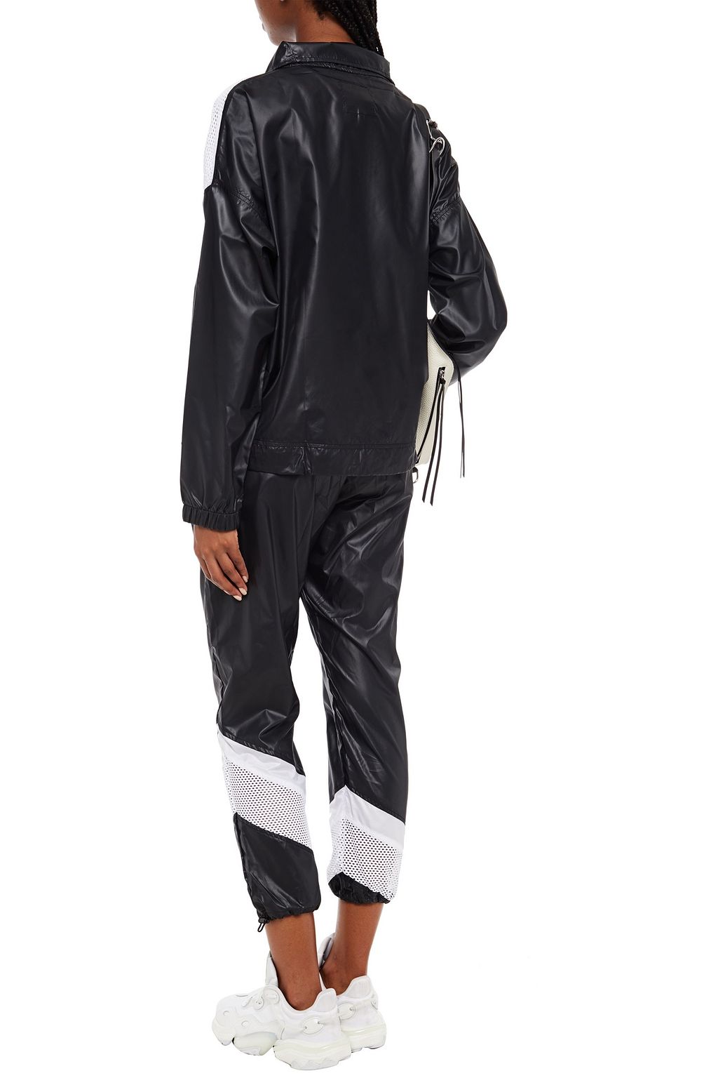 KORAL Mesh-paneled shell track pants