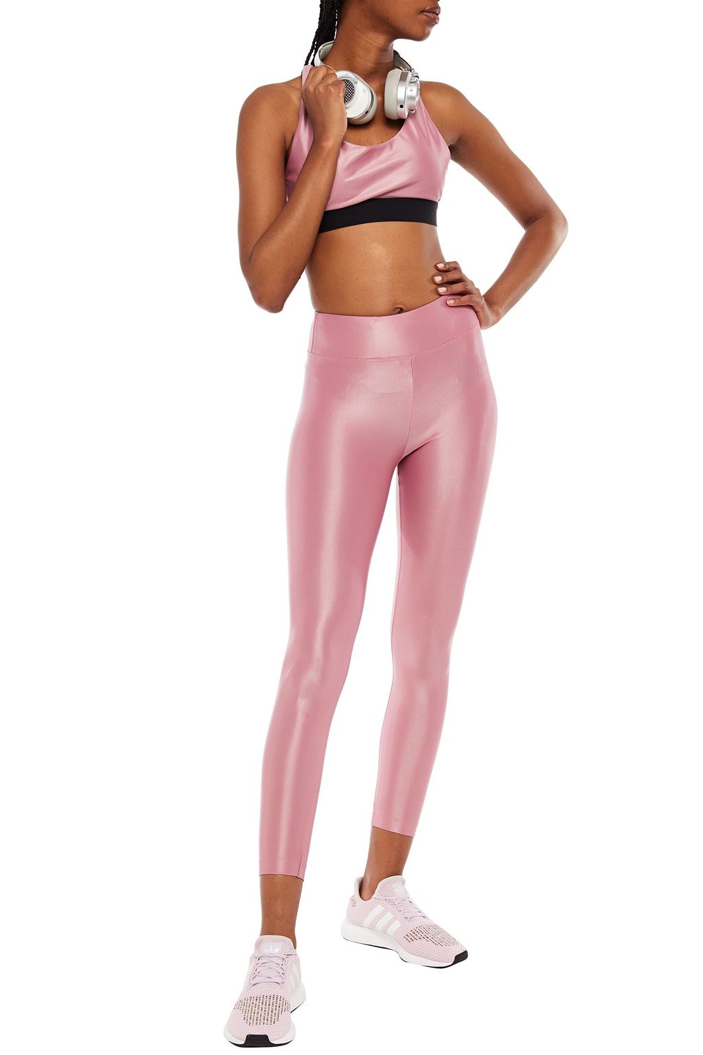 KORAL Lustrous printed stretch leggings
