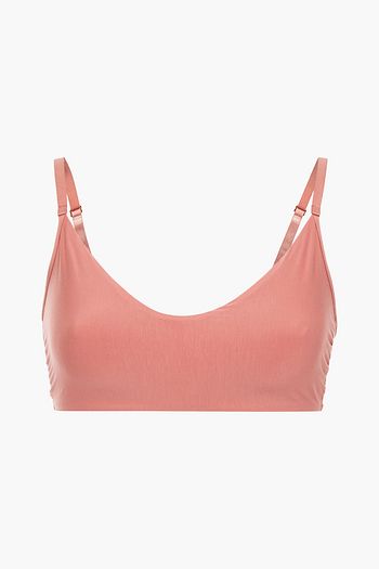 Stretch-Micro Modal and lace bralette