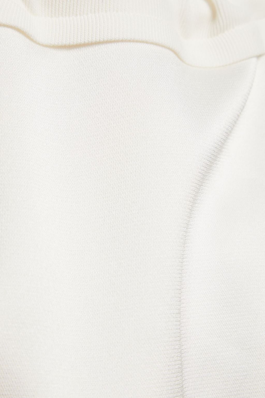 LES HÉROÏNES BY VANESSA COCCHIARO Bow-detailed satin top