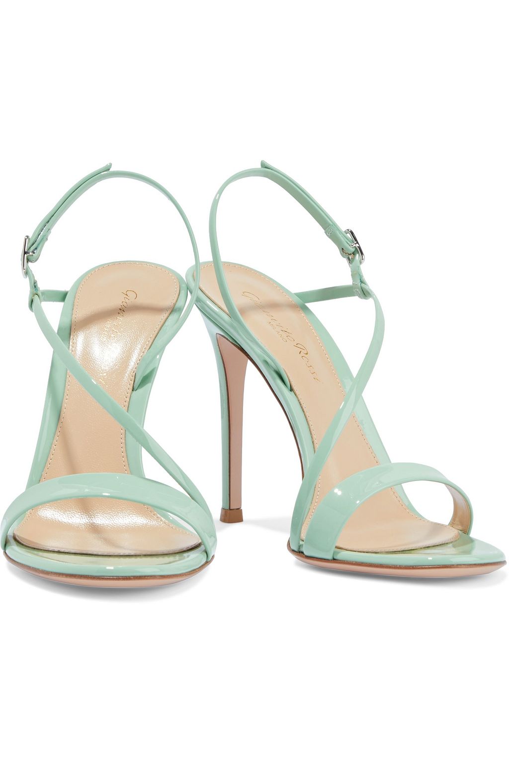GIANVITO ROSSI Manhattan 105 patent-leather sandals