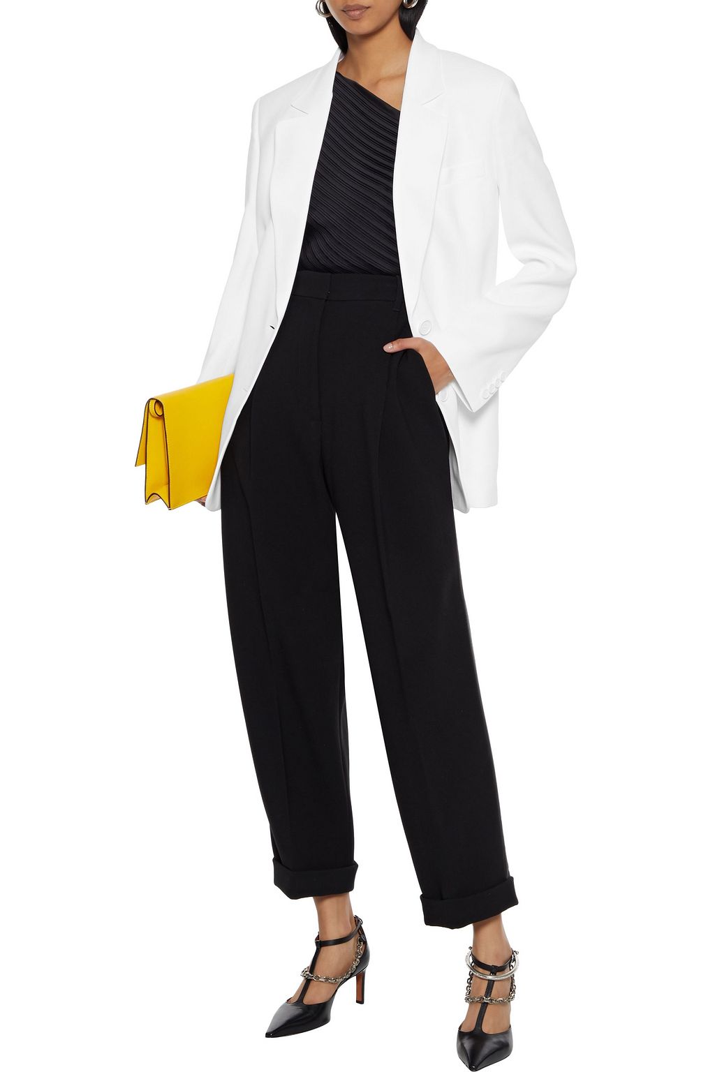 MICHAEL KORS COLLECTION Crepe blazer