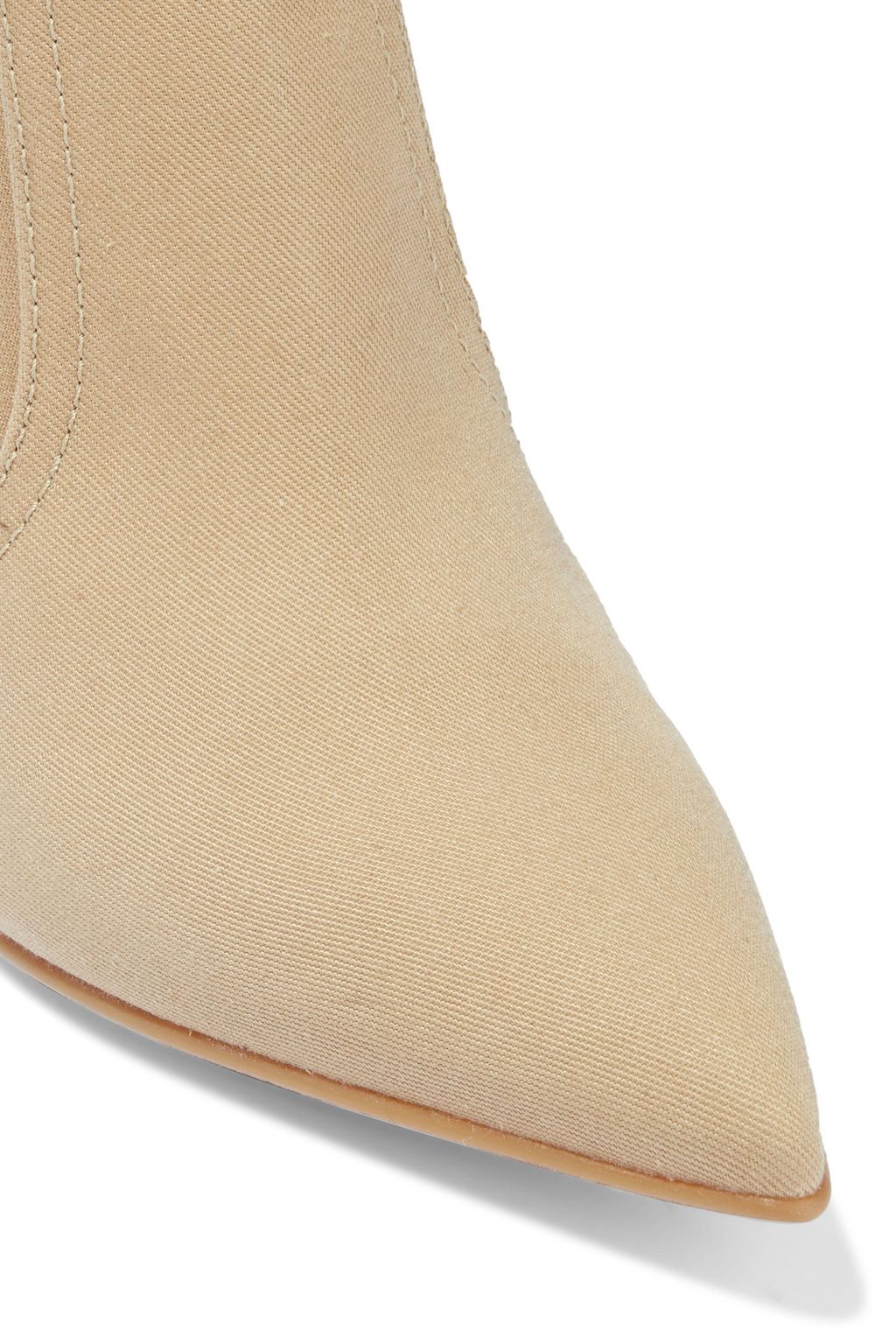 GIANVITO ROSSI Miller buckled twill ankle boots