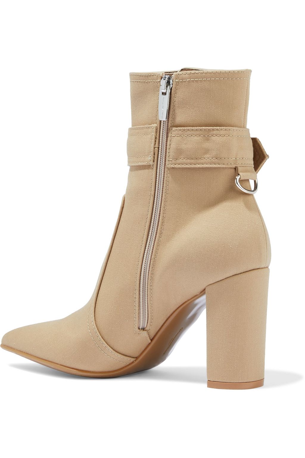 GIANVITO ROSSI Miller buckled twill ankle boots