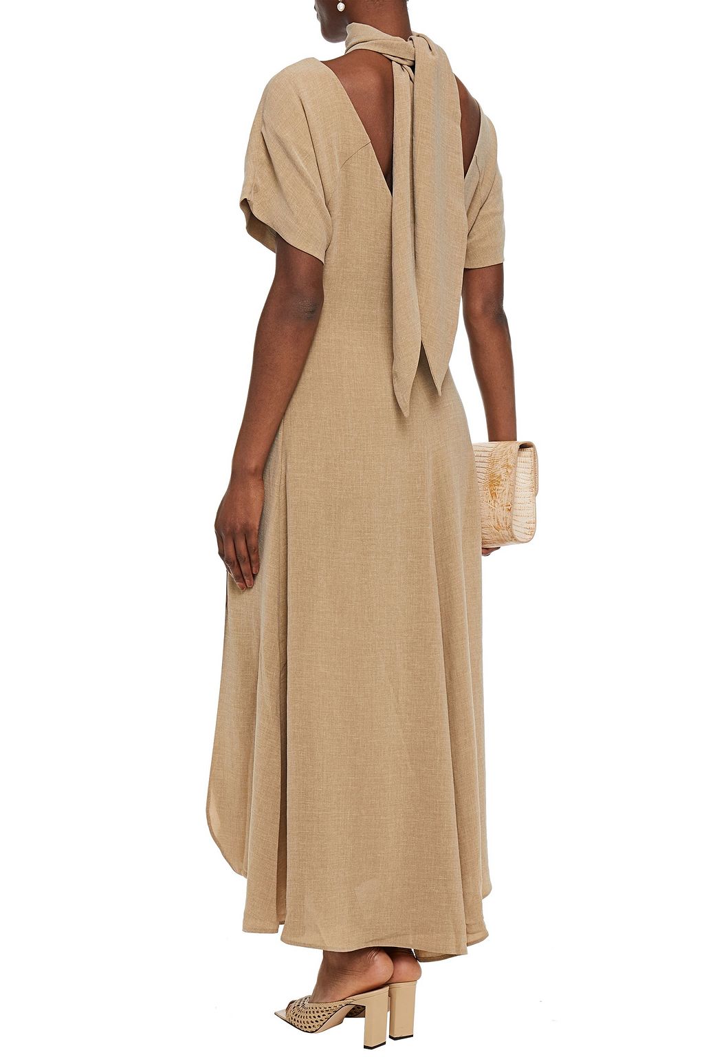 RODEBJER Lye Malfile stretch-crepe maxi dress