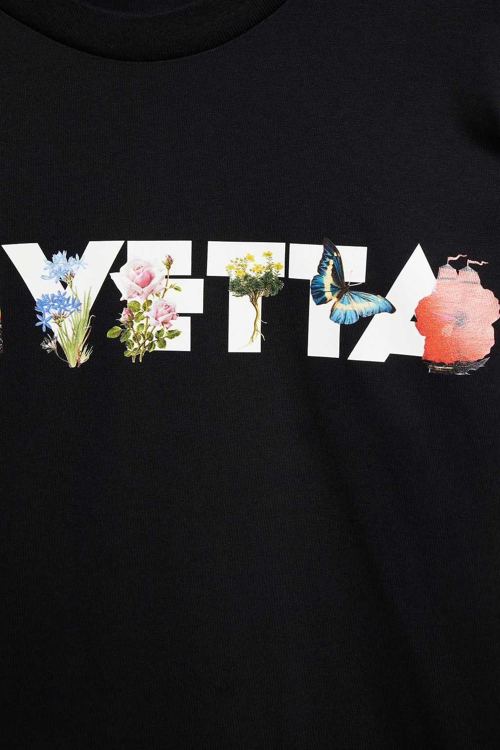 VIVETTA Printed cotton-jersey T-shirt