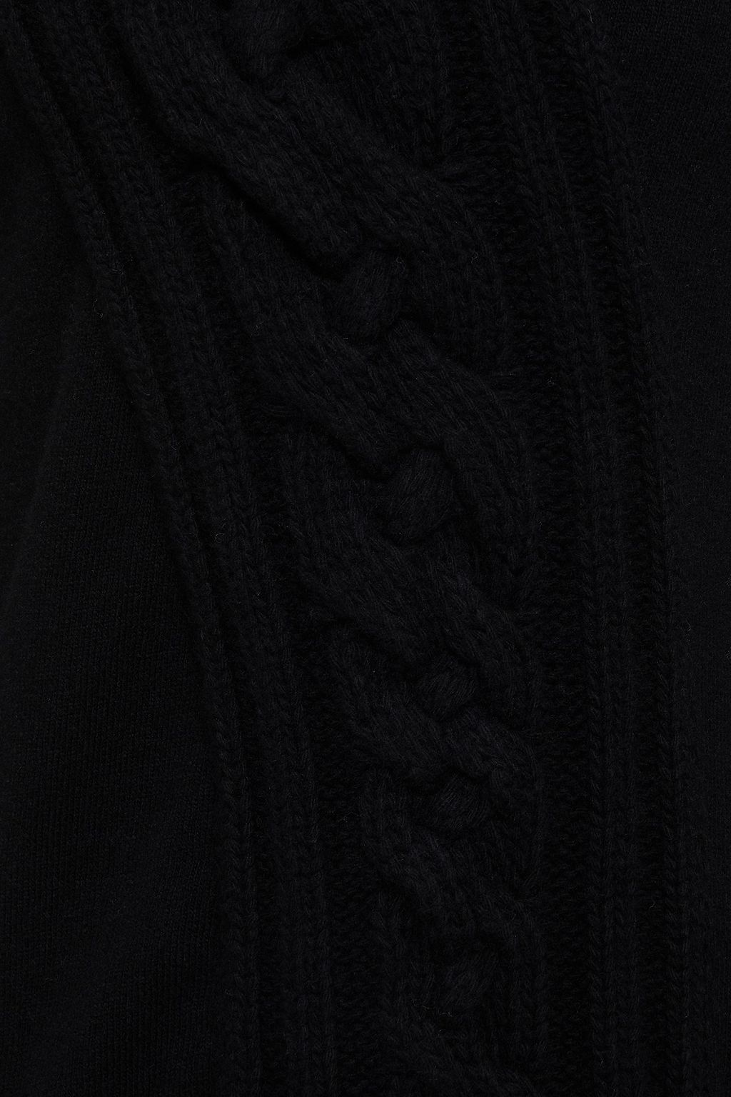 VIVETTA Cable-knit wool turtleneck sweater