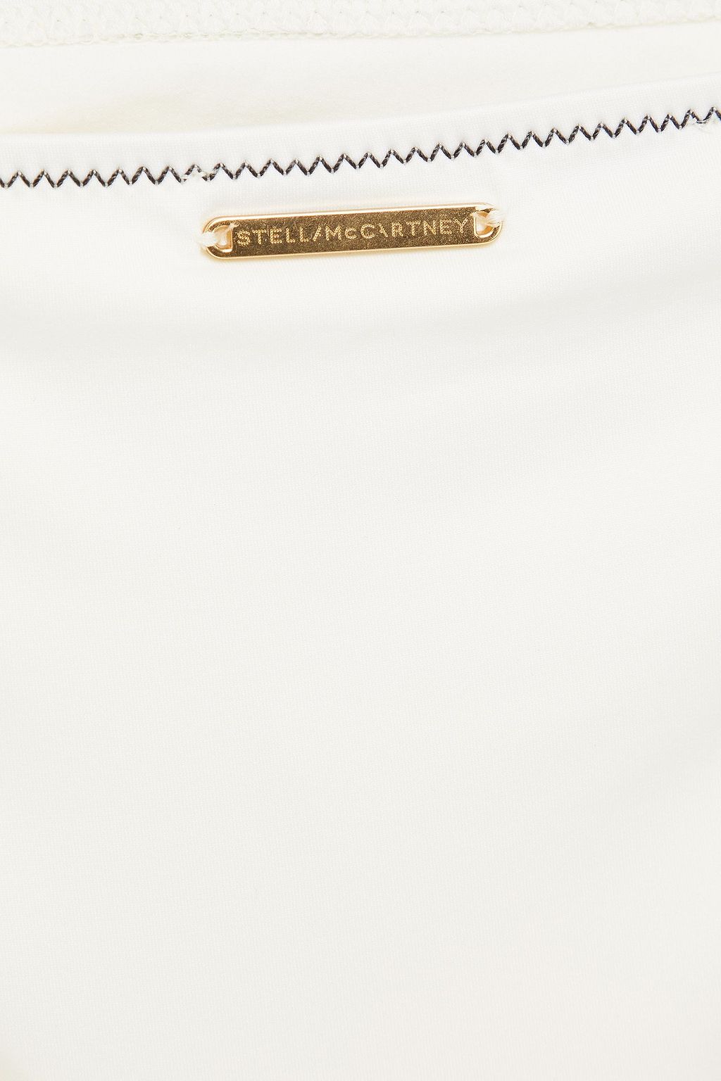 STELLA MCCARTNEY Jacquard-trimmed mid-rise bikini briefs