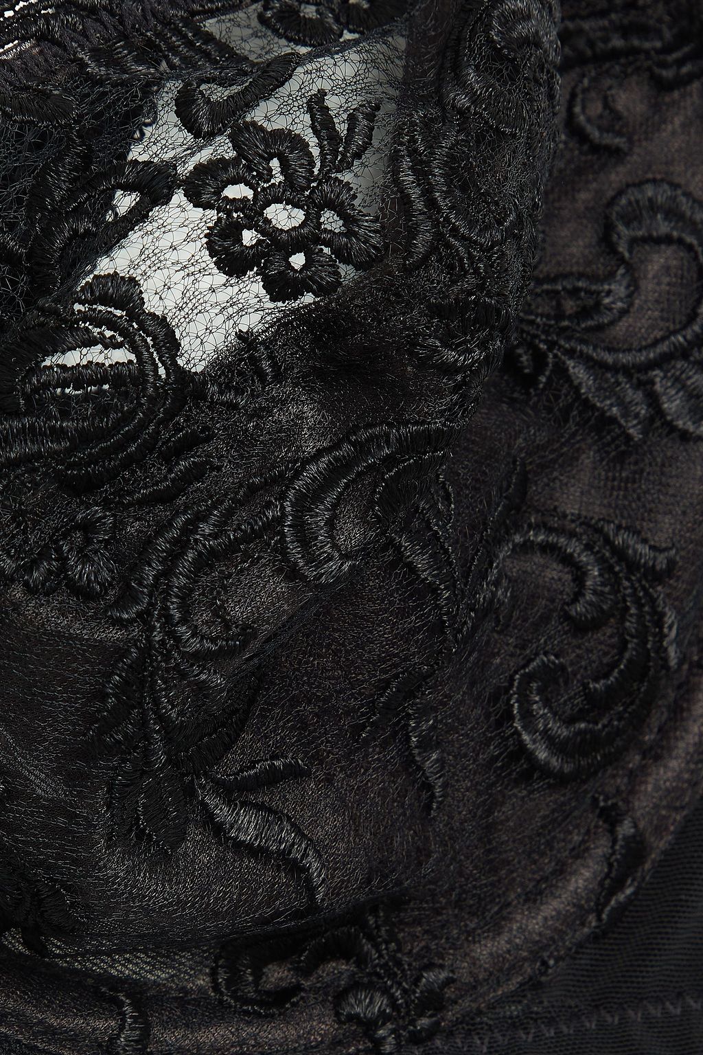 WACOAL Stretch-mesh and lace underwired bra