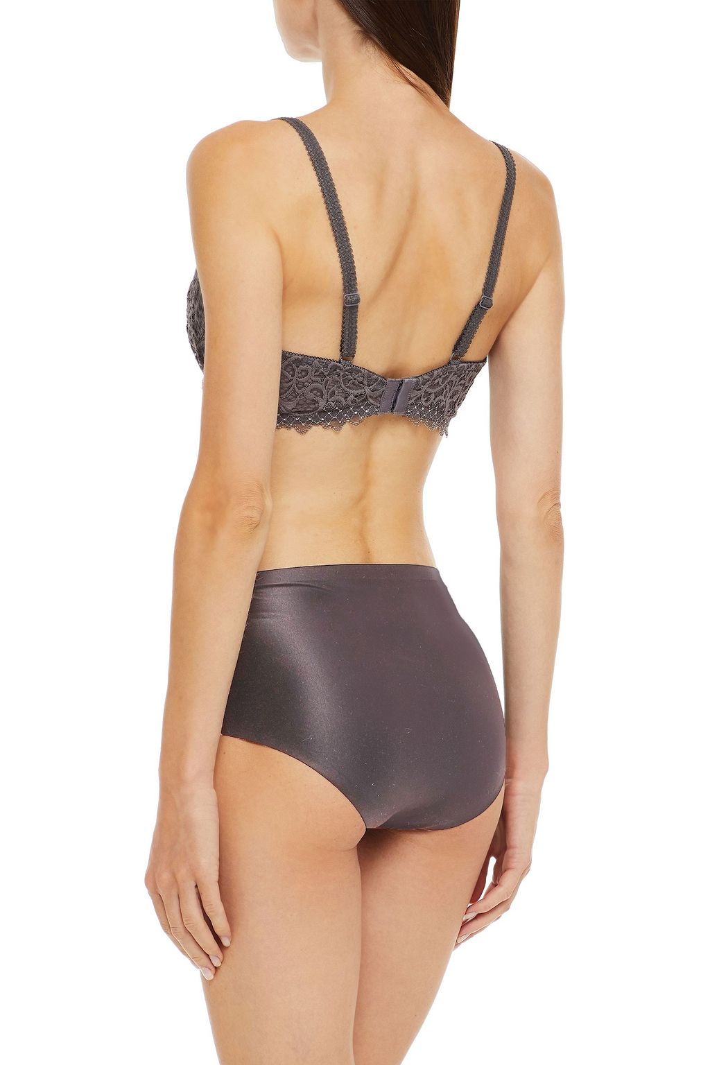 WACOAL Crystal-embellished stretch-lace underwired bra