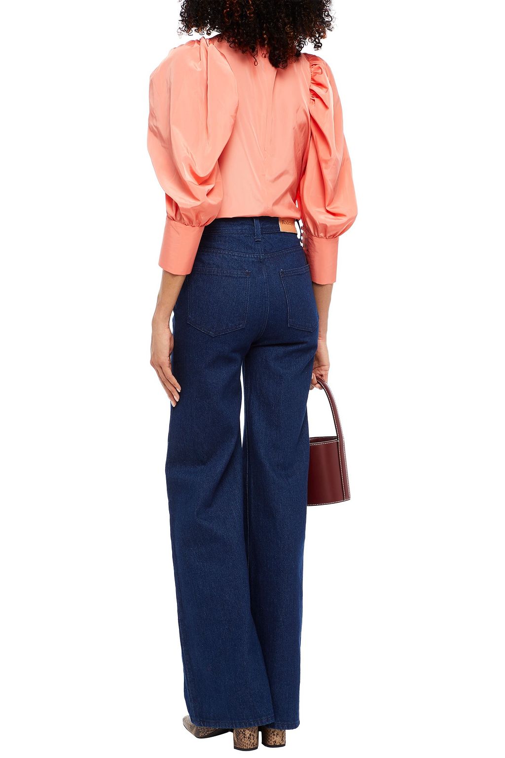 RODEBJER Hall high-rise wide-leg jeans