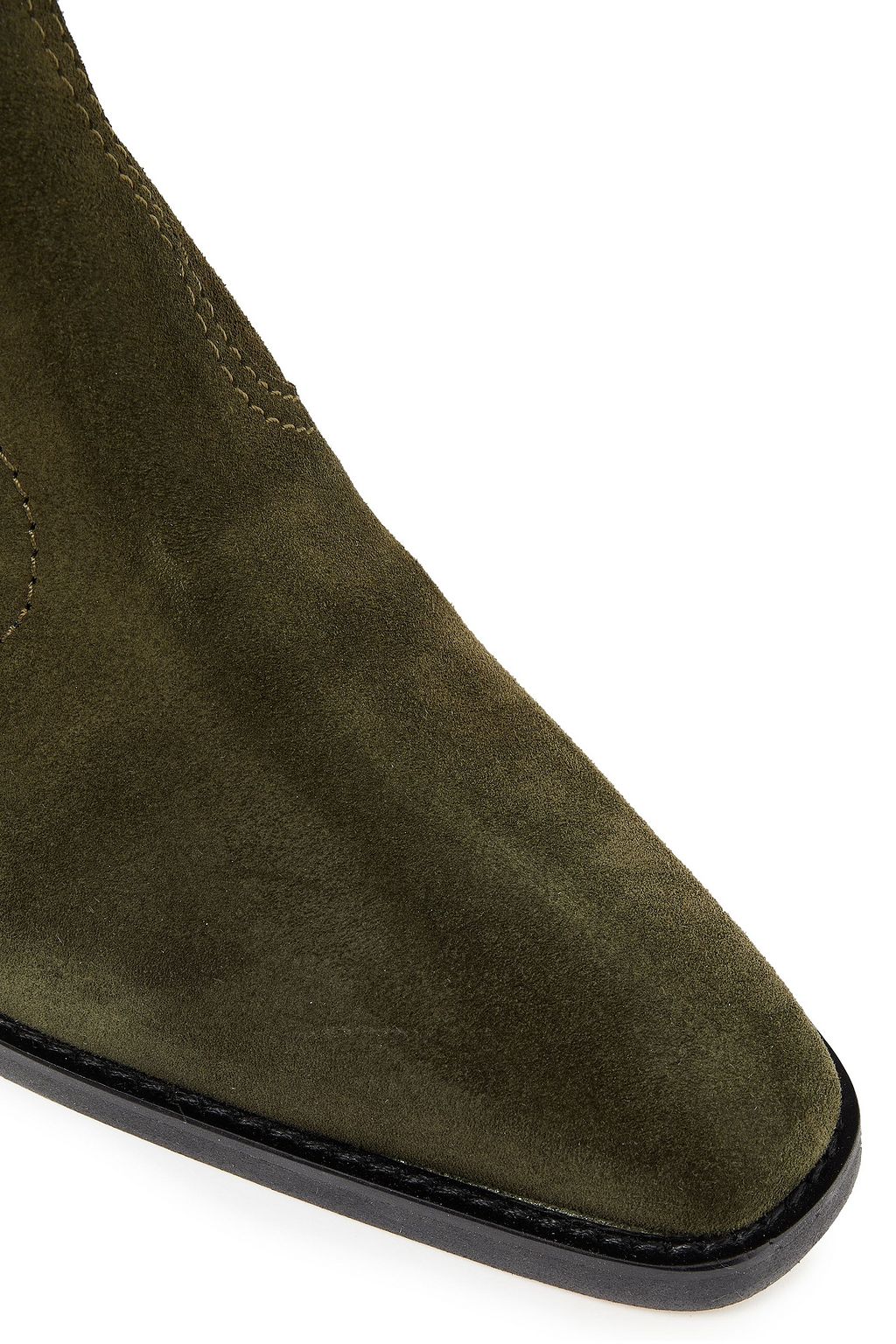 GANNI Suede ankle boots