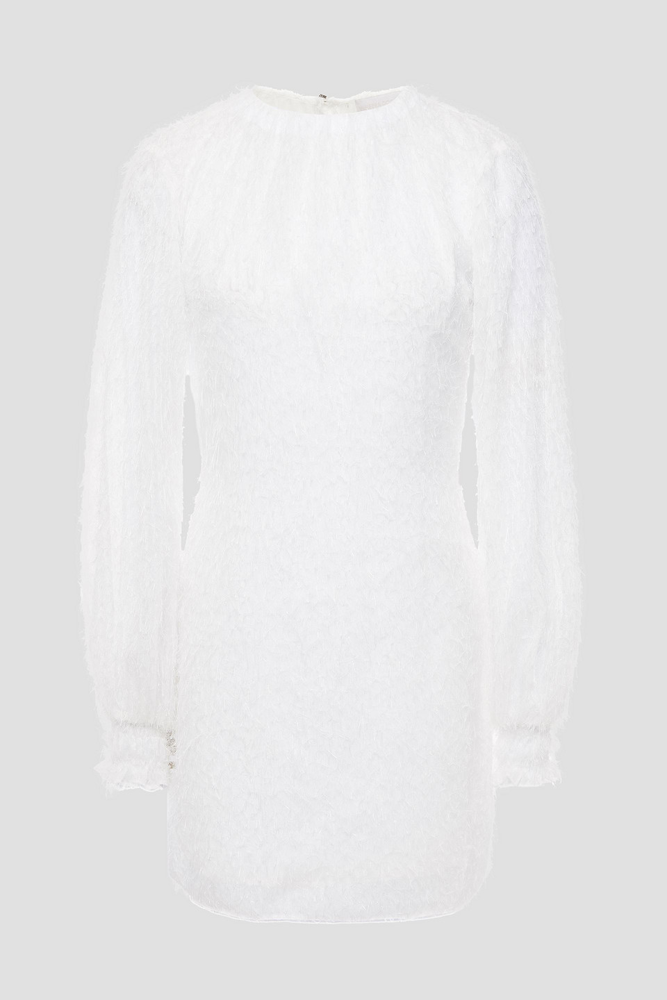 Vanessa Cocchiaro The Eleanor Cutout Fil Coupé Georgette Mini Dress In White