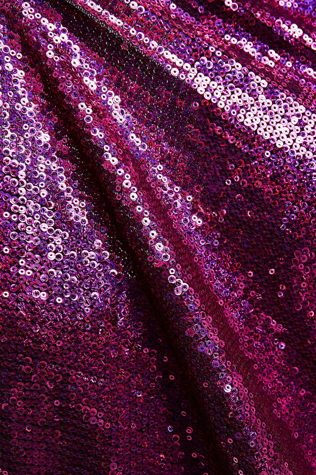 GALVAN  LONDON Christiane sequined woven mini slip dress