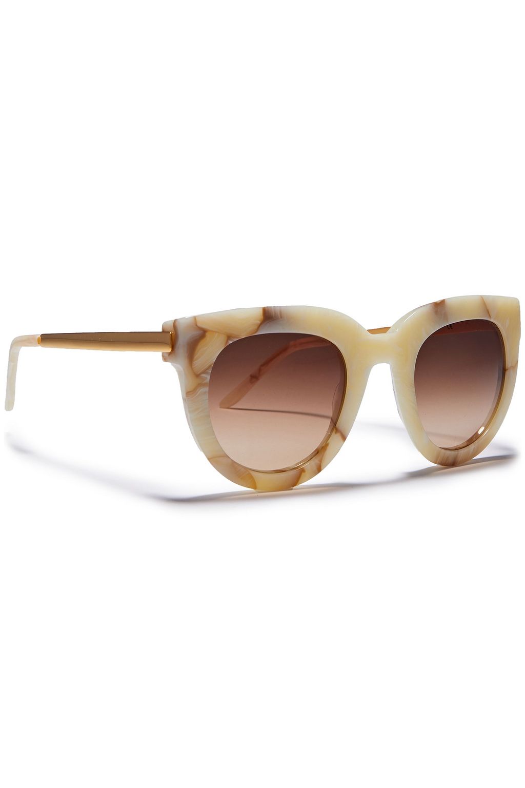 RODEBJER D-frame marbled acetate sunglasses