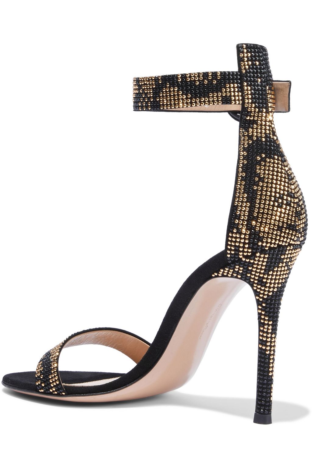 GIANVITO ROSSI Ronnie 105 studded suede sandals