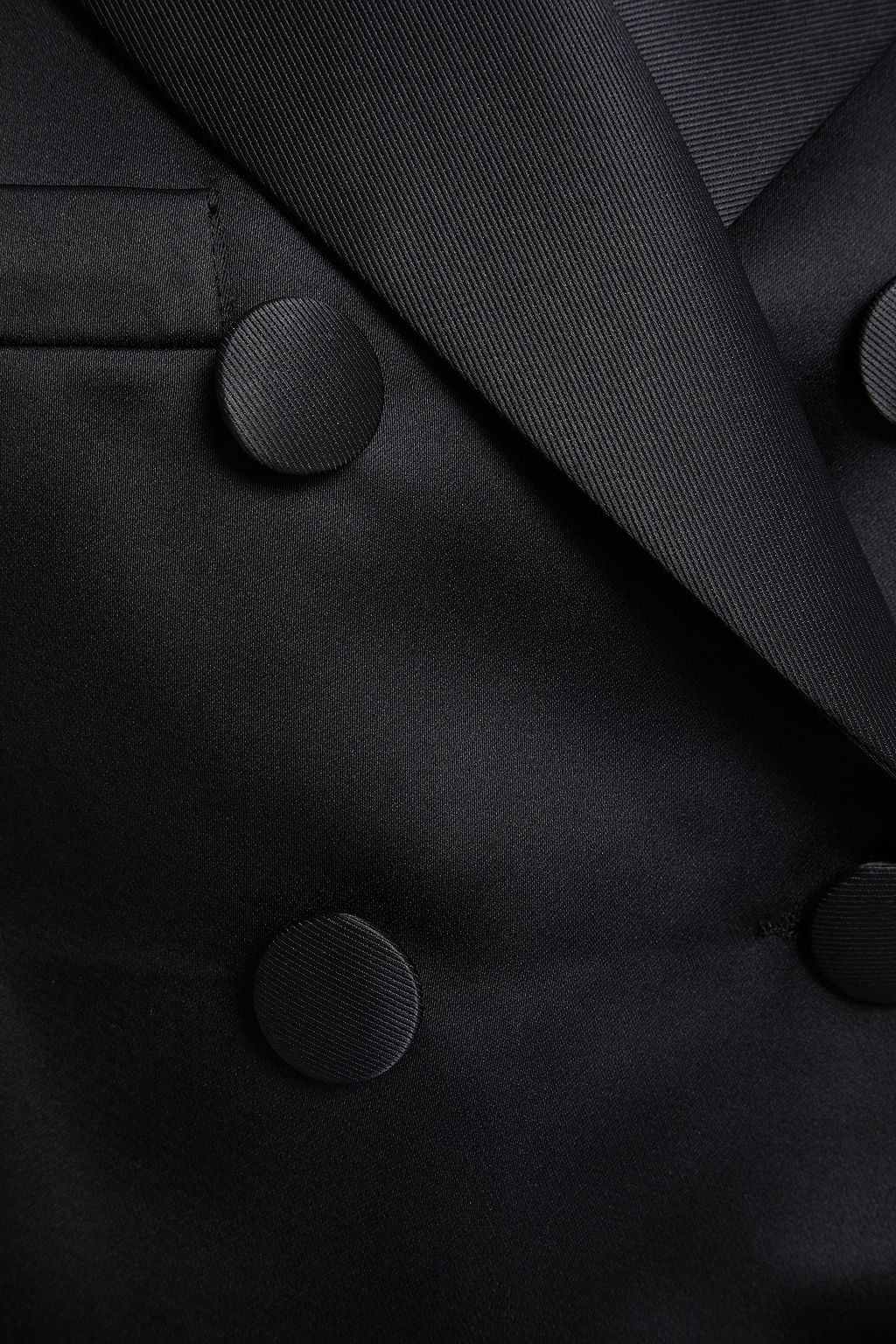 LES HÉROÏNES BY VANESSA COCCHIARO Gladys double-breasted satin blazer