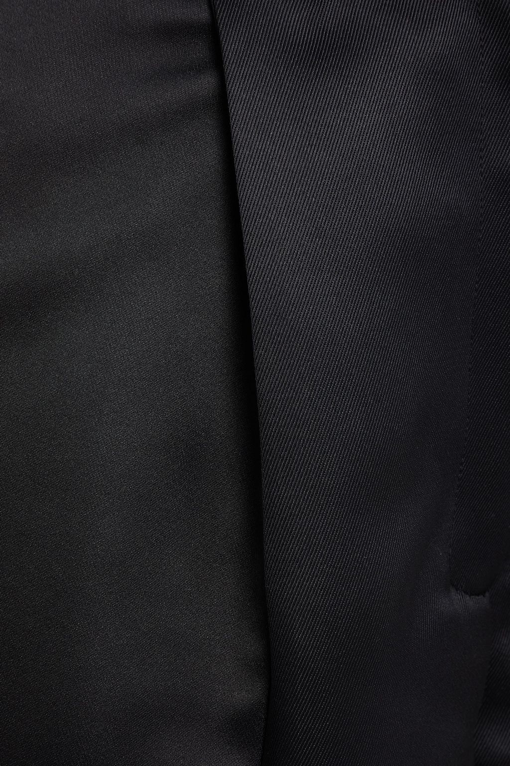 LES HÉROÏNES BY VANESSA COCCHIARO Julia twill-paneled satin wide-leg pants