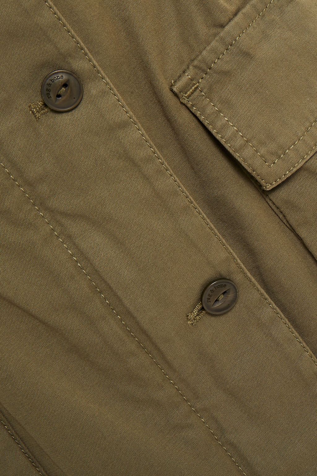 RAG & BONE Mazie Jacke aus Baumwoll-Gabardine