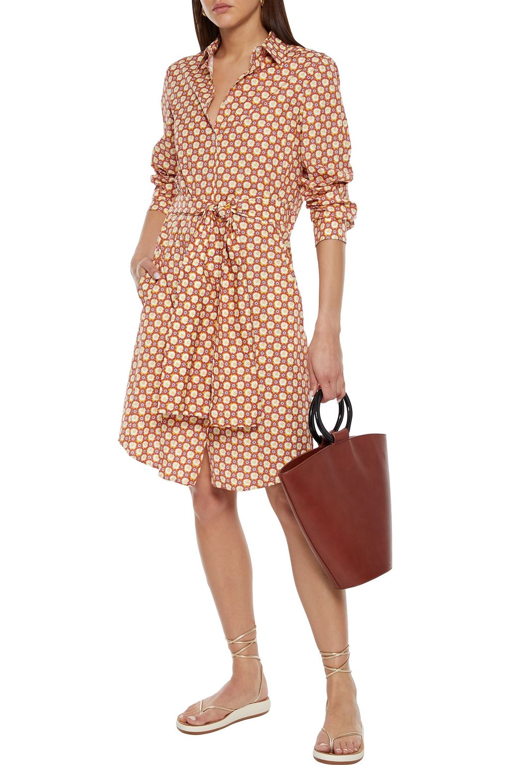 max mara white shirt dress