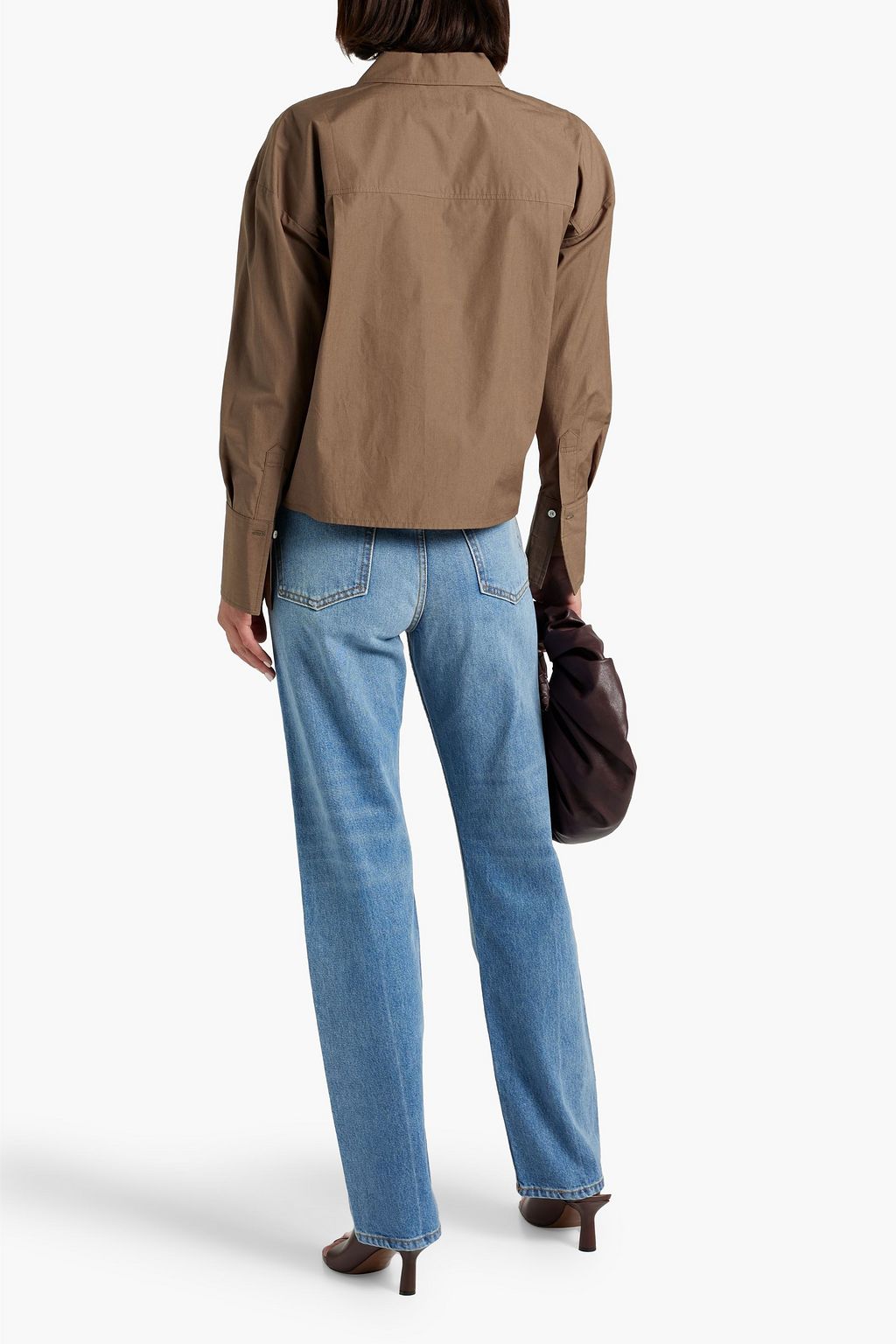 B SIDES Marcel high-rise straight-leg jeans