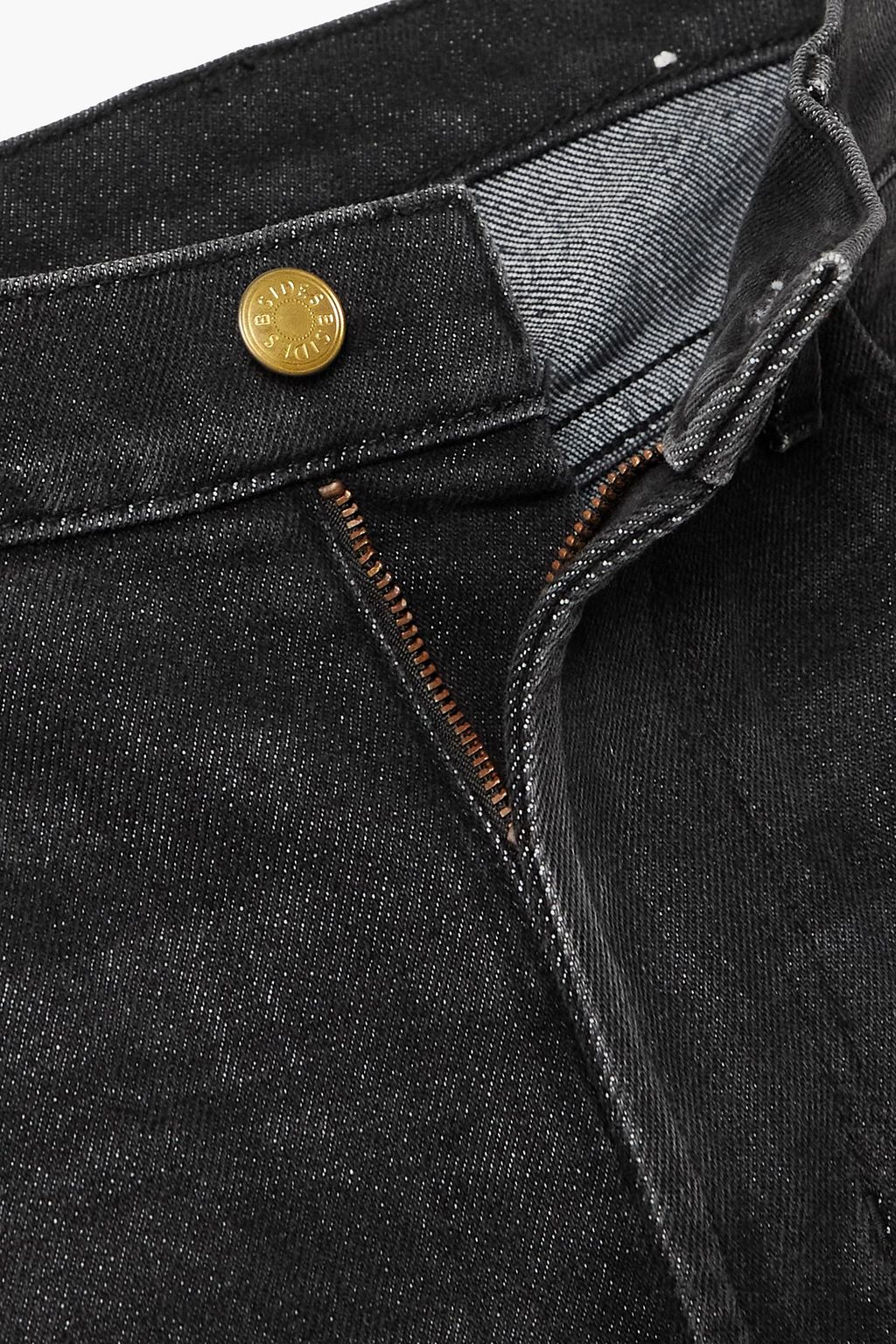 B SIDES Field mid-rise kick-flare jeans
