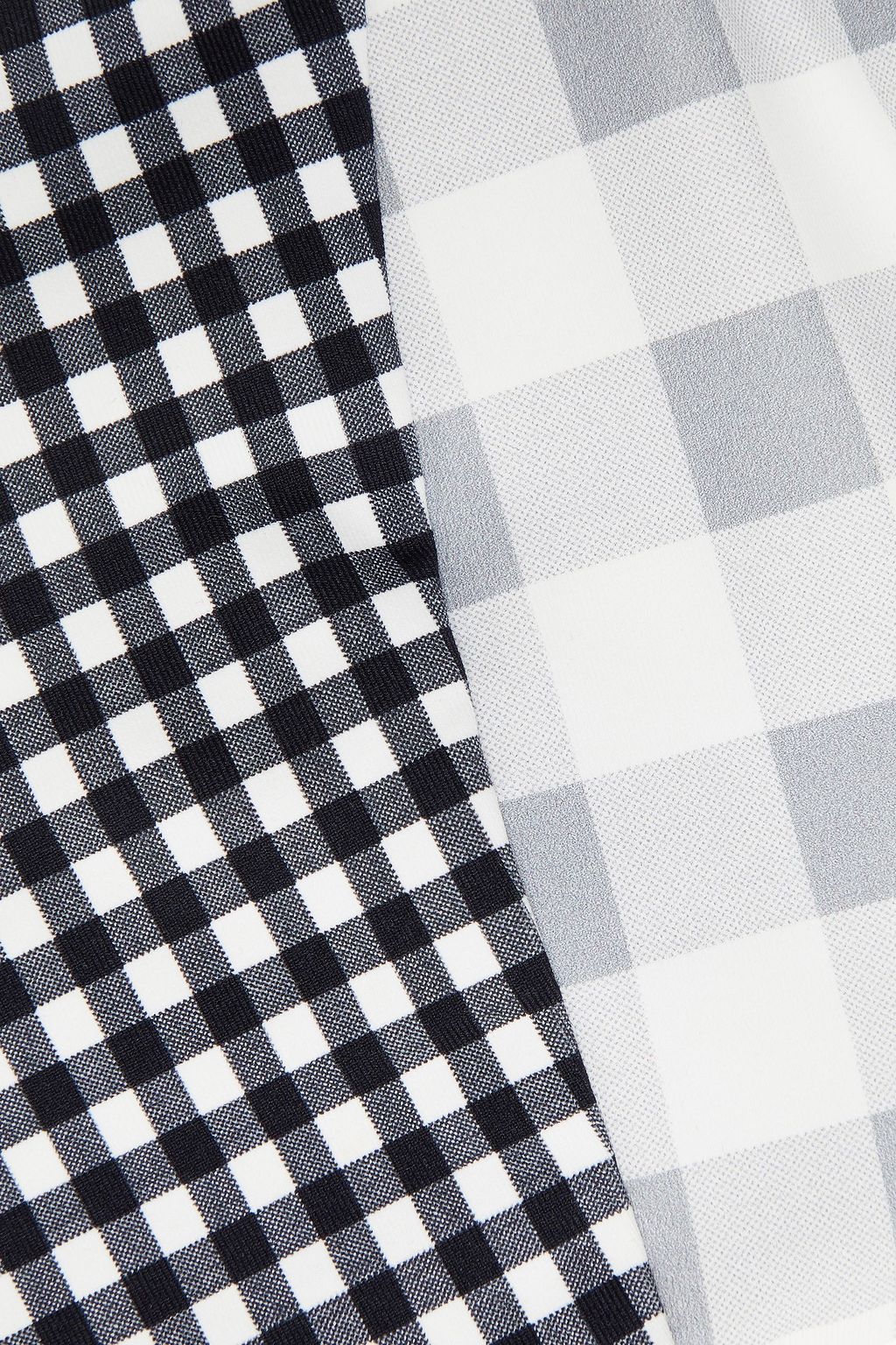MARYSIA Suffolk gingham triangle bikini top