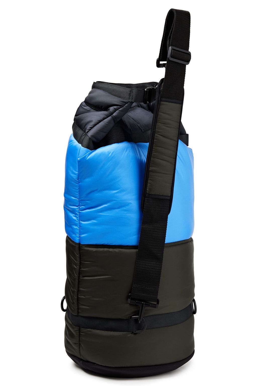 GANNI + 66North wandelbarer Rucksack aus Shell in Colour-Block-Optik