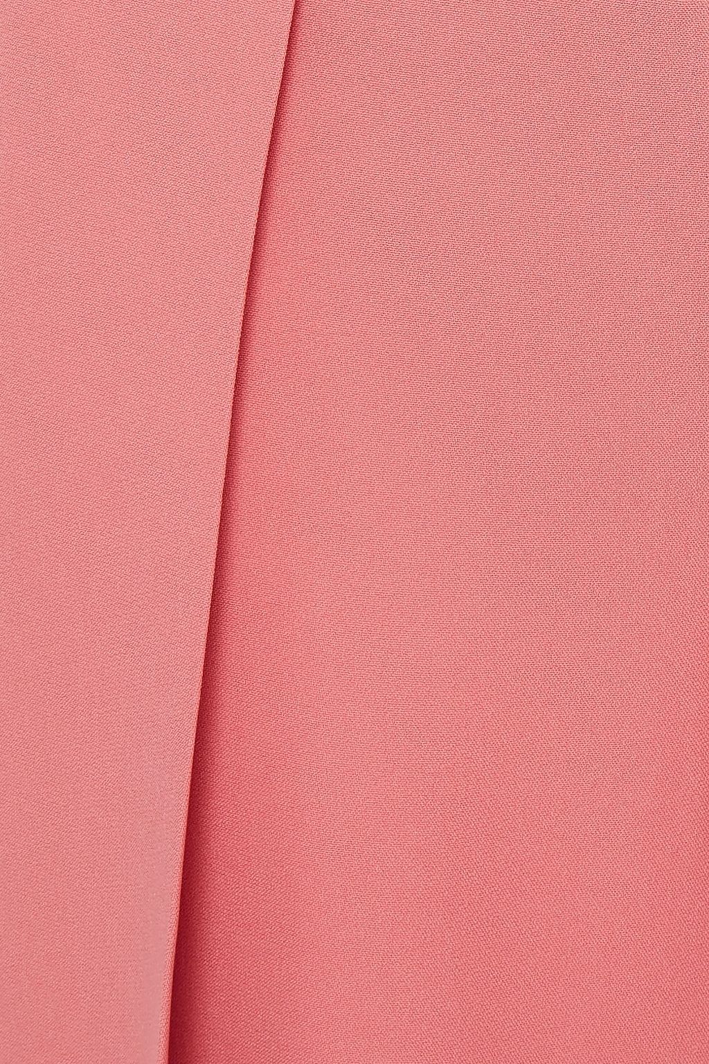VIVETTA Layered crepe wide-leg pants