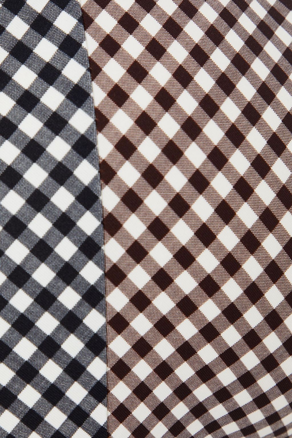 MARYSIA Suffolk gingham low-rise bikini briefs