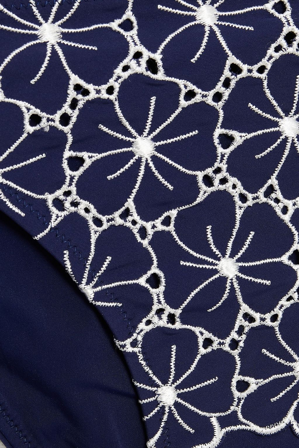 I.D. SARRIERI Embroidered low-rise bikini briefs