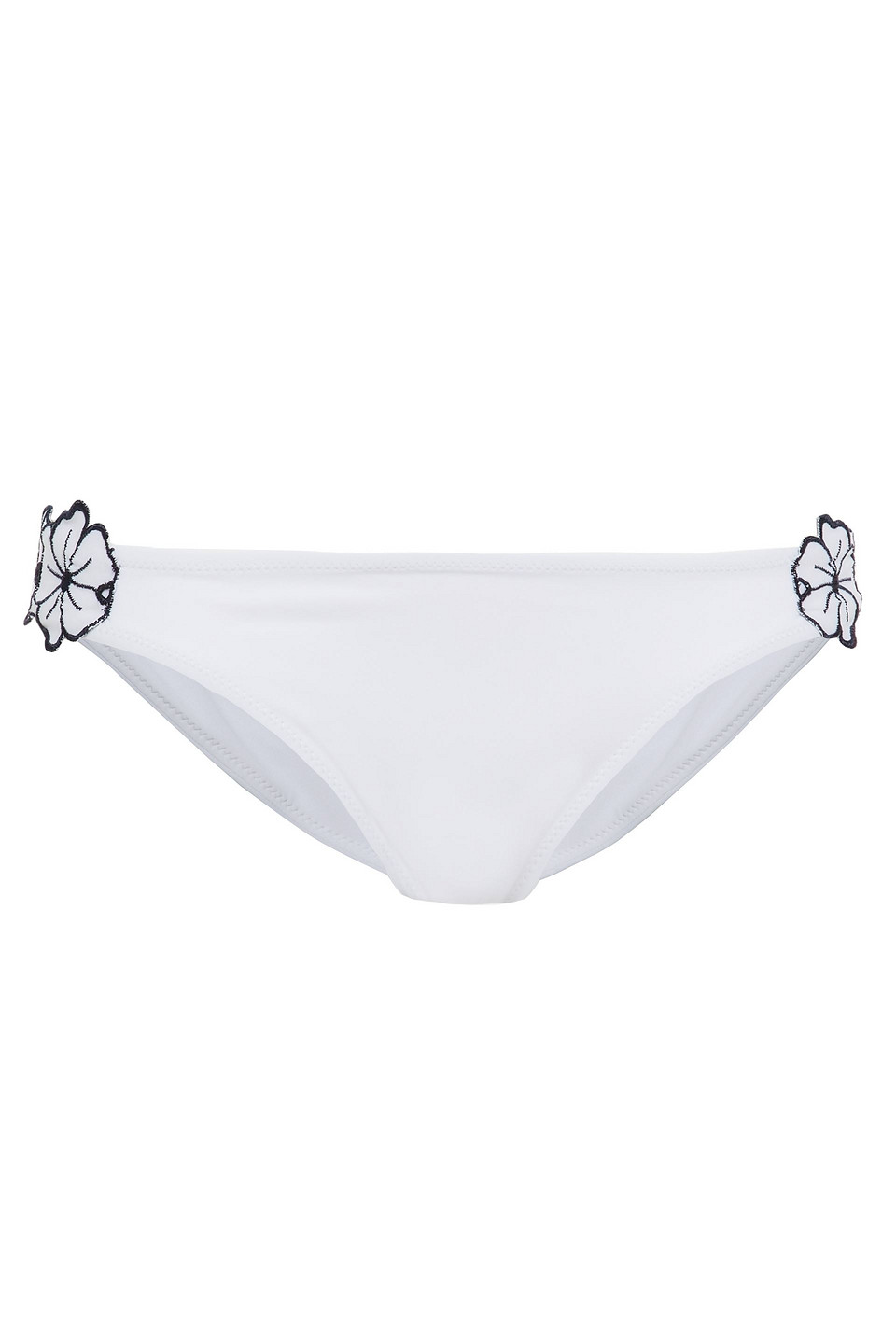 I.D. Sarrieri Sunrise In Capri broderie anglaise-trimmed low-rise bikini briefs