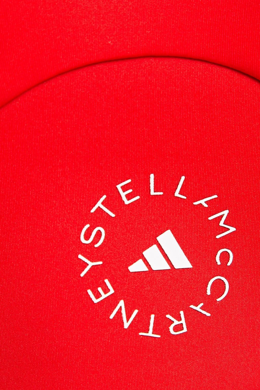 ADIDAS BY STELLA MCCARTNEY Cutout printed neoprene sports bra