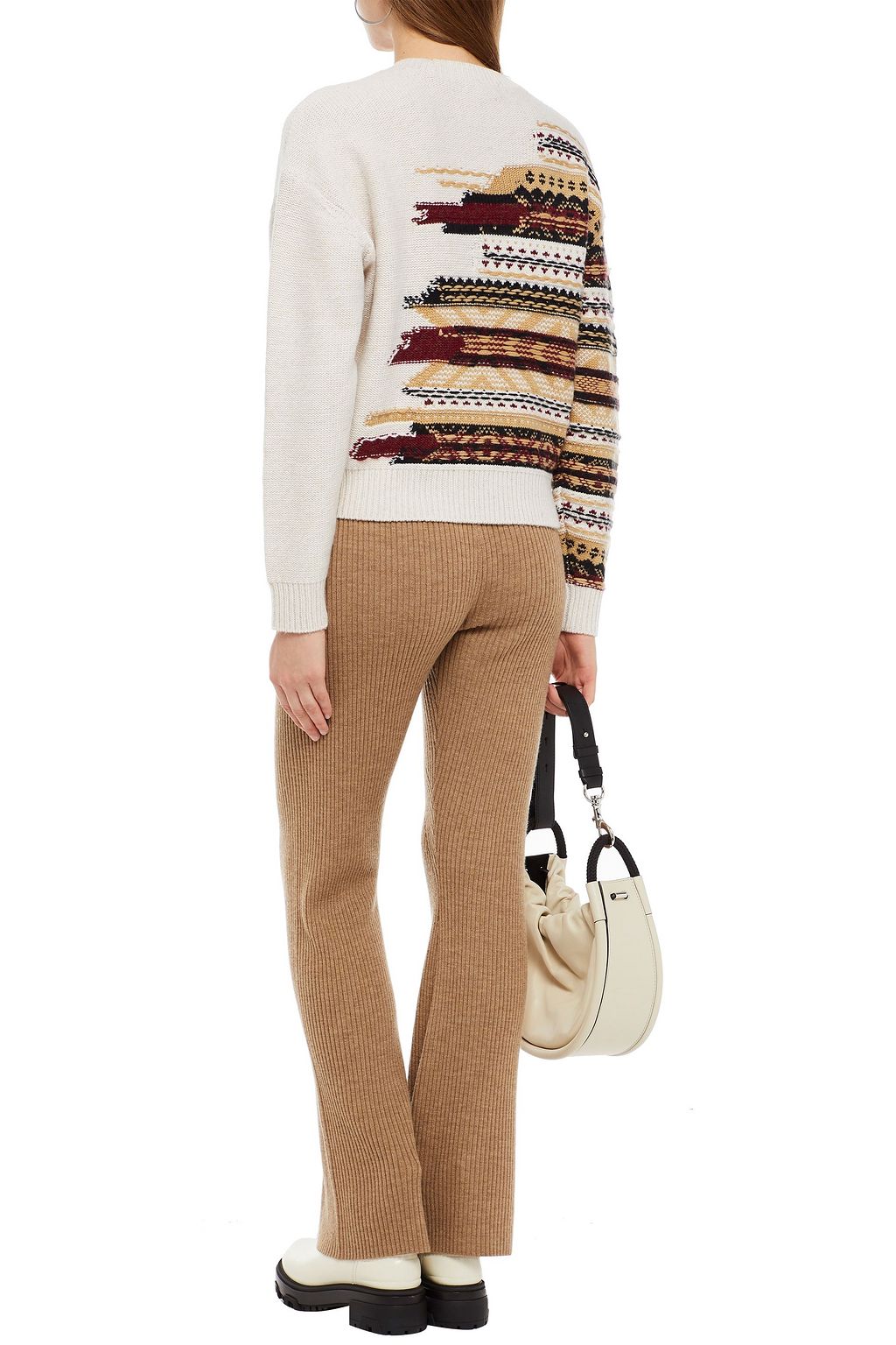 RAG & BONE Annalise Faire Isle wool and cashmere-blend sweater
