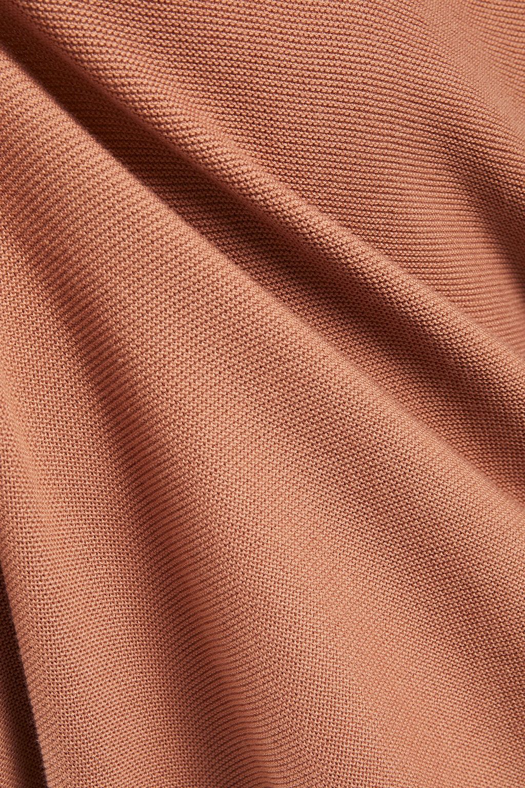 BA&SH Boy ribbed modal and cotton-blend top