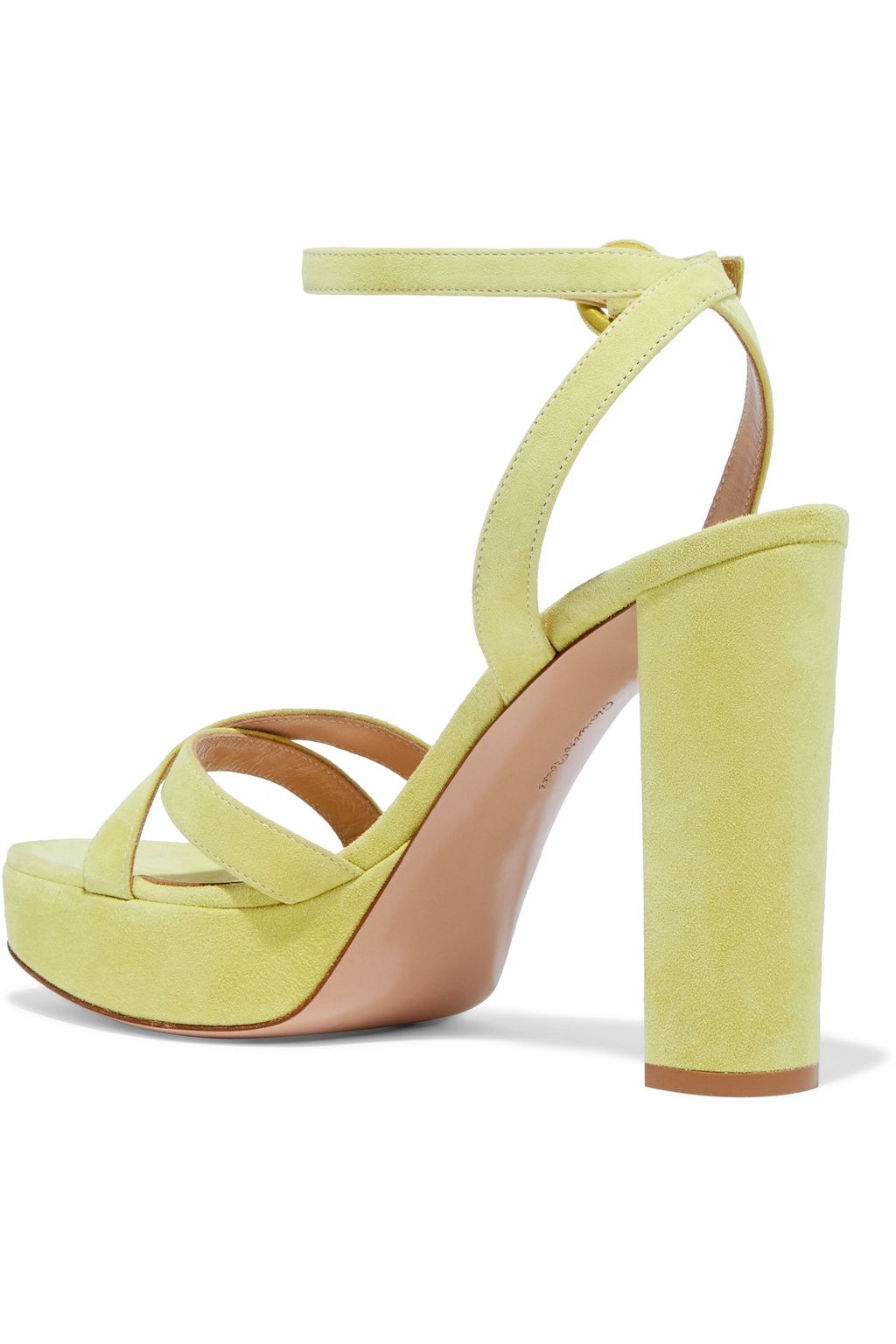 GIANVITO ROSSI Poppy 85 suede platform sandals