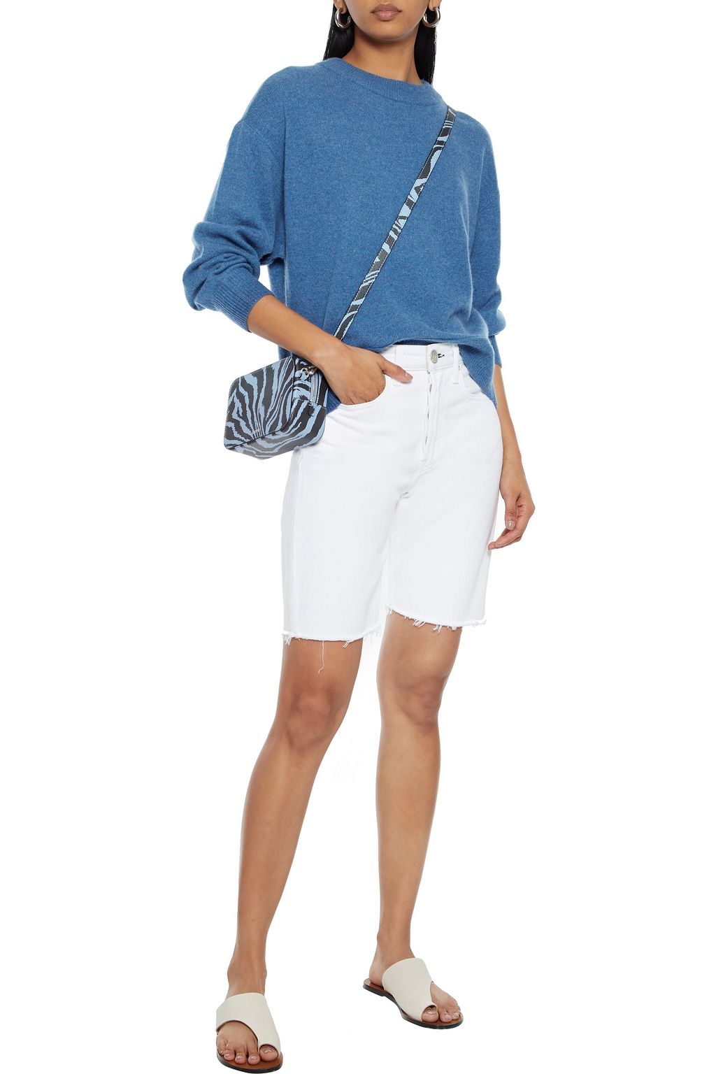 ALICE + OLIVIA Denver cashmere-blend sweater