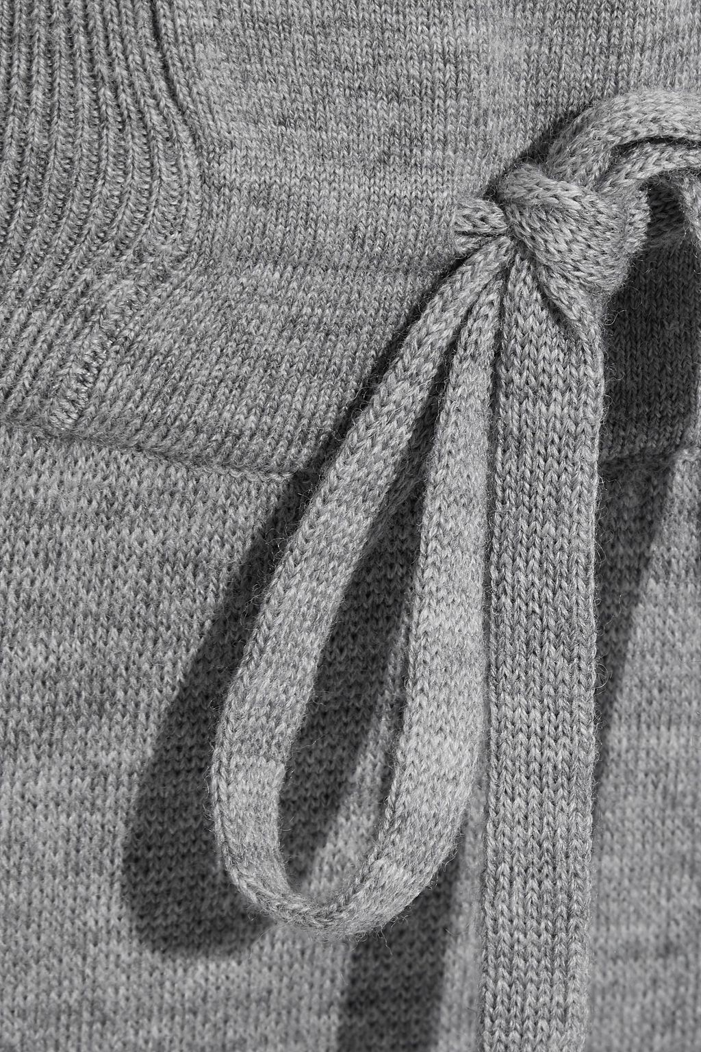 ALICE + OLIVIA Cropped wool-blend tapered pants