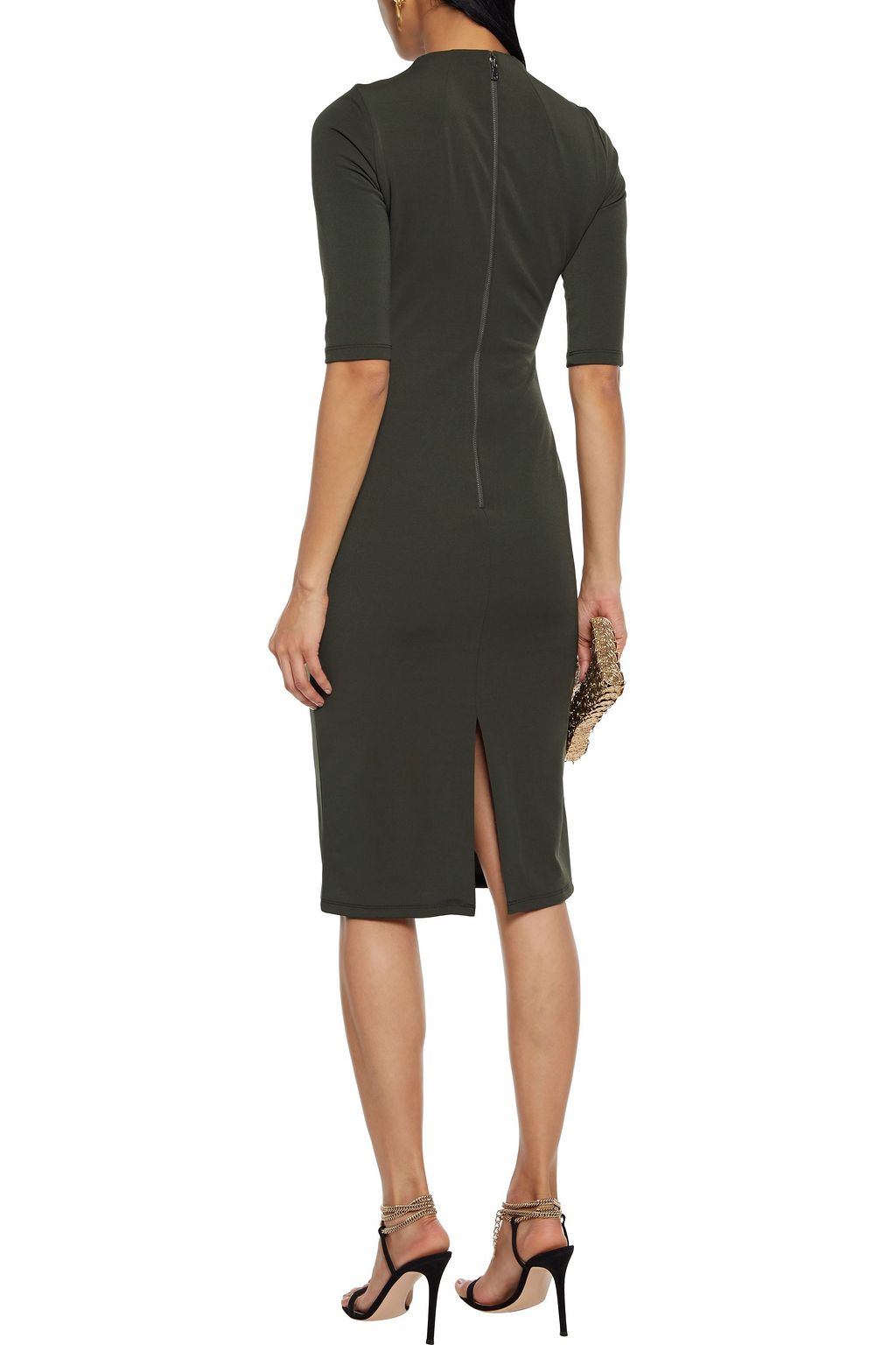 ALICE + OLIVIA Delora stretch-jersey dress