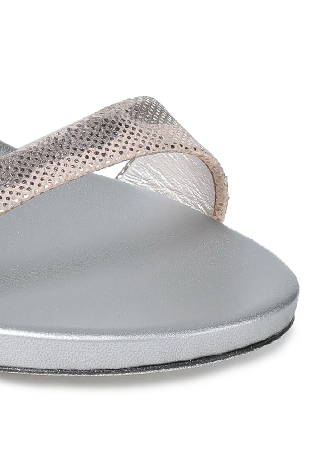 RENE' CAOVILLA Metallic karung sandals