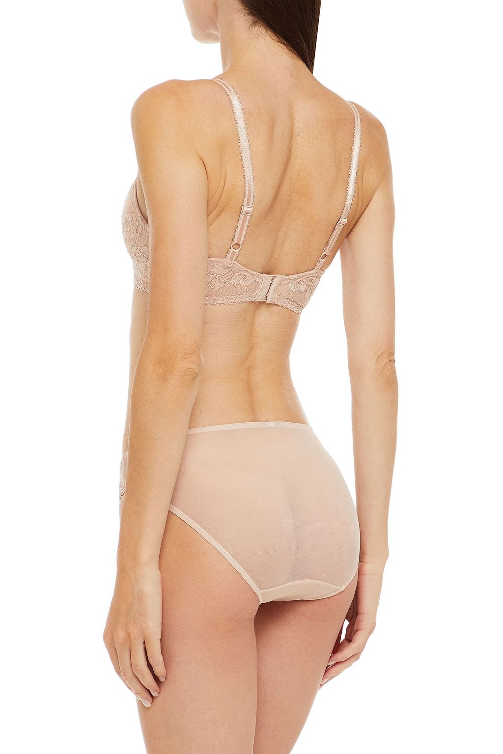 WACOAL Lace to Love point d'esprit underwired bra