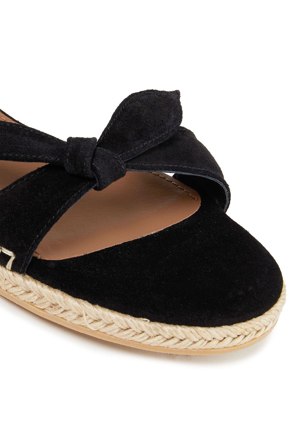 BA&SH Knotted suede sandals
