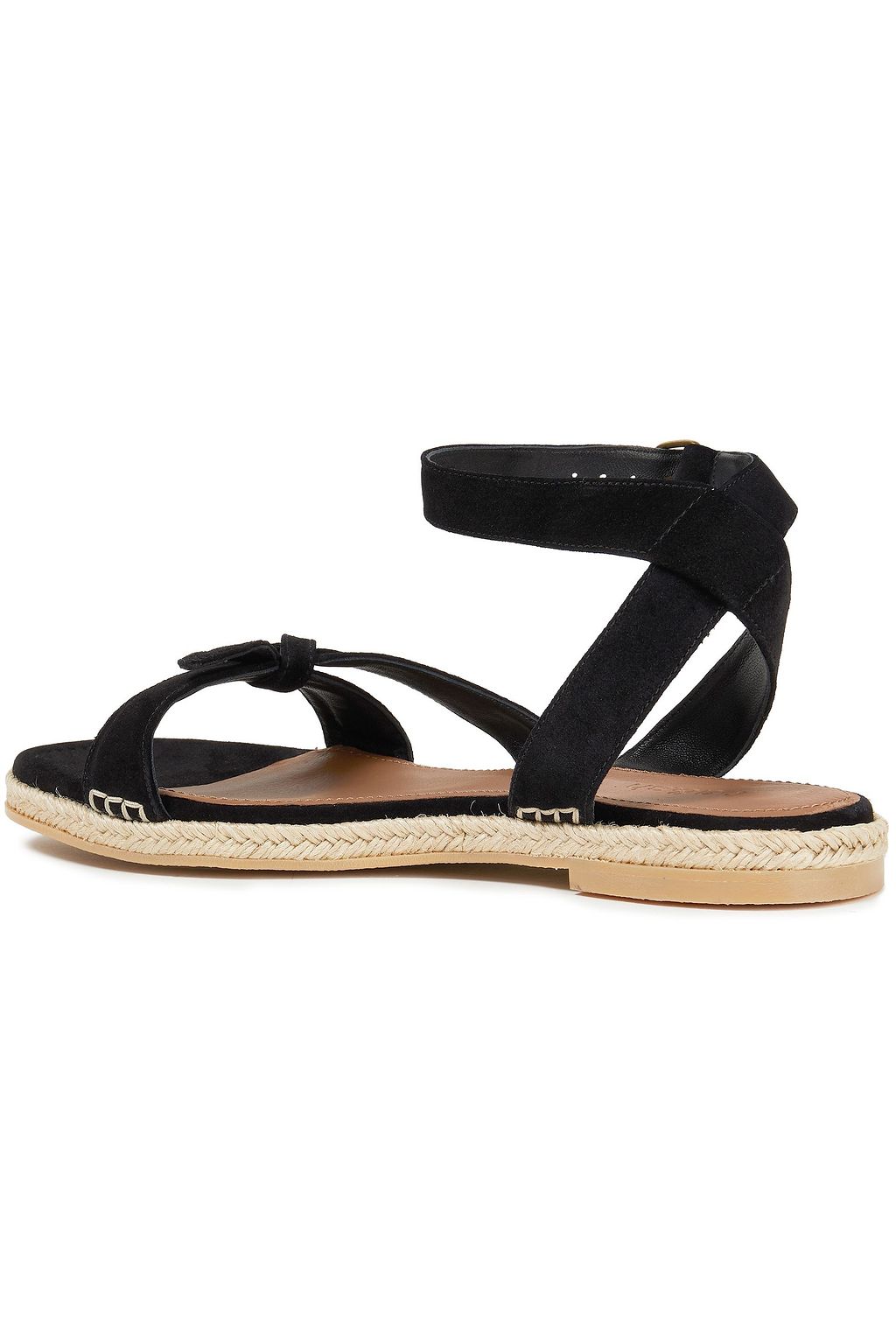 BA&SH Knotted suede sandals