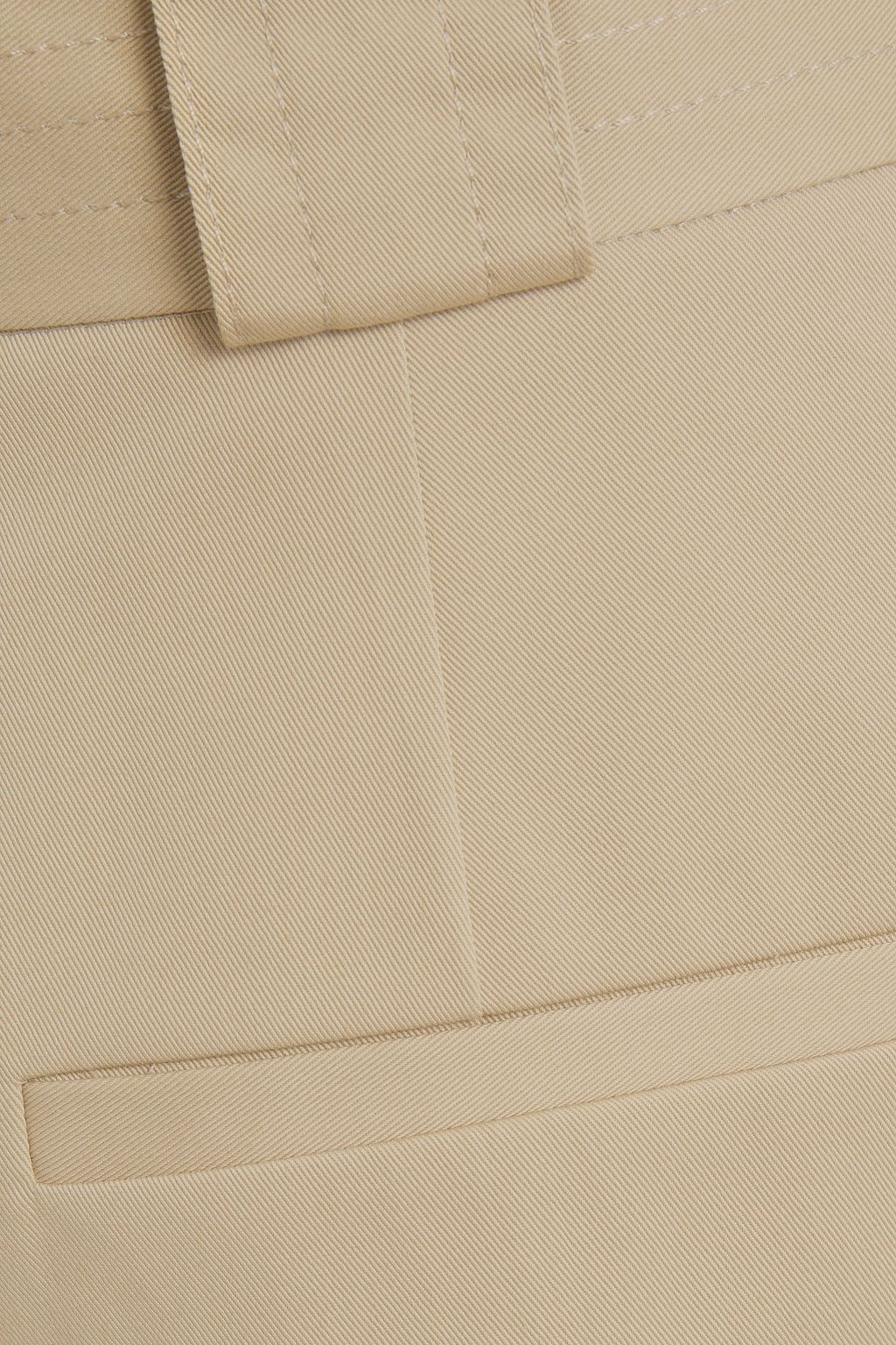 BA&SH Monica cotton-blend twill wide-leg pants
