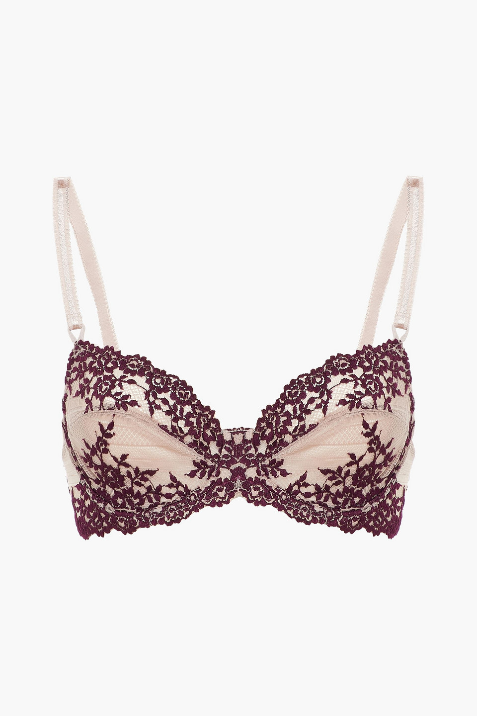 Wacoal Embrace Lace Underwired Bra In Neutrals