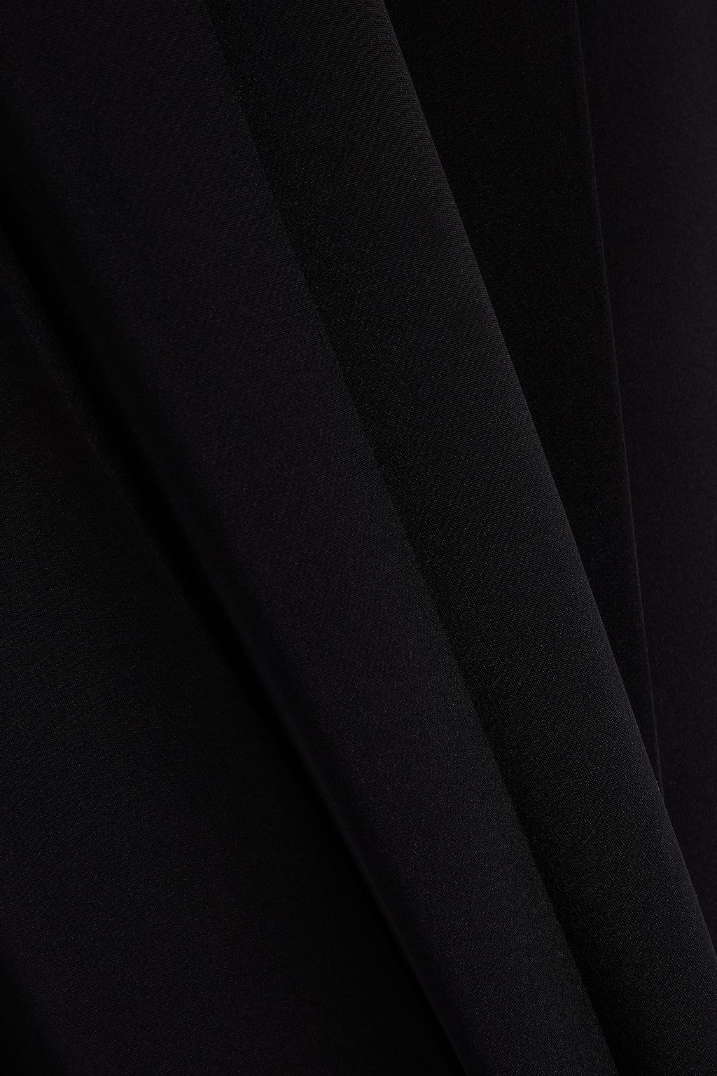 JOSEPH Pleated silk-satin midi skirt