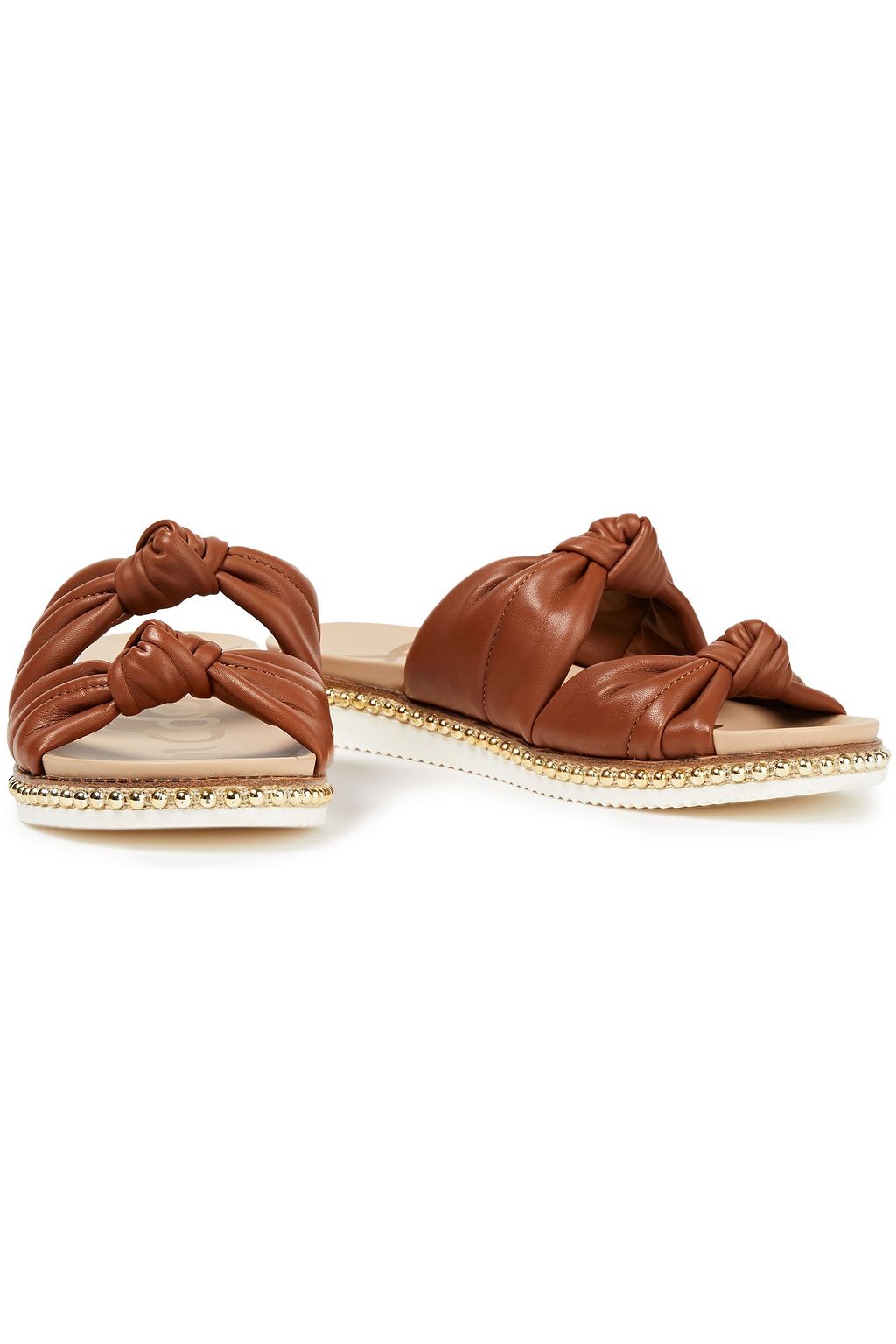 SAM EDELMAN Knotted leather sandals