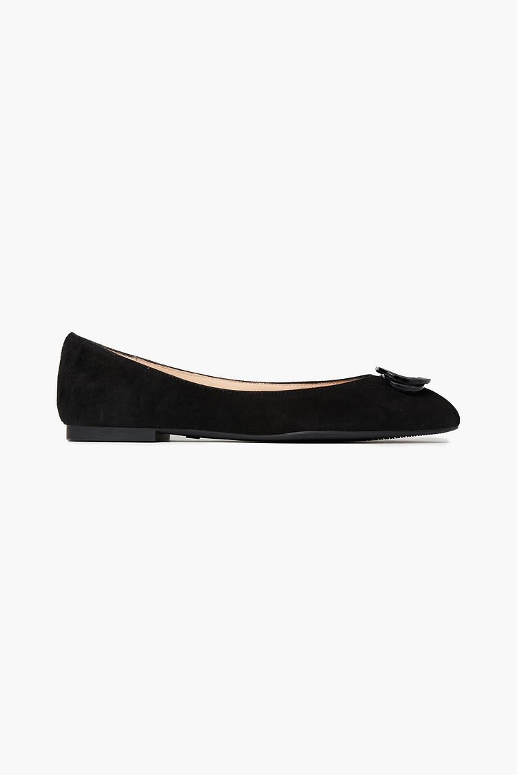 stuart weitzman adeliza suede flat