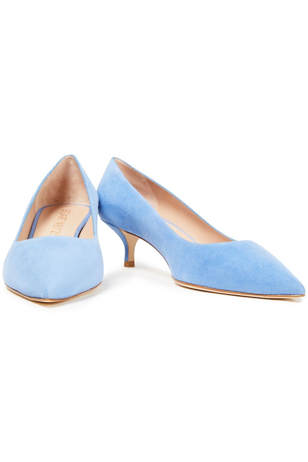 STUART WEITZMAN Cindy suede pumps